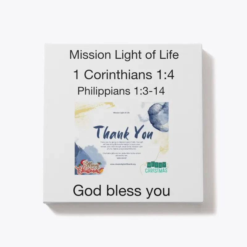 Thank you  for mission Light of Life 